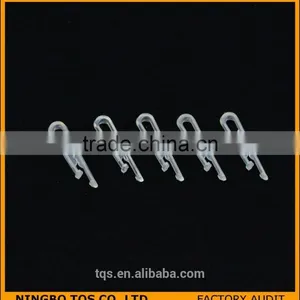 Cheap With Teeth U-shape Semitransparent Shirt Packing Plastic Clips thumbnail-5