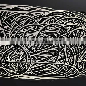 Fashionable Design High Visibility Black 3M Reflective Piping for Wintbreaker thumbnail-6