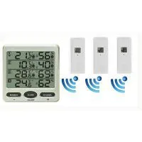 Wireless 8 Channel Multi Thermometer Hygrometer thumbnail-1