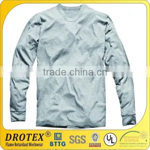 Work Shirt Safety Work Shirts Modacrylic Long Sleeve T-Shirt Fireproof T-Shirt thumbnail-1