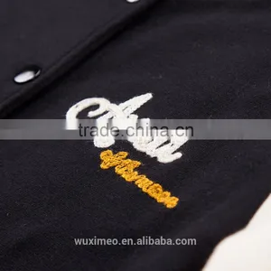 Women's Slim Fit Baseball Varsity Bomber Jacket Coat Outwear thumbnail-4