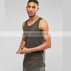 2017 Free Sample Quality Tank Top Cotton In Bulk For Men thumbnail-6