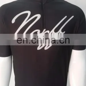 Black Cycling Wear Custom Cycling Jerseys Design Plain Cycling Jersey no Logo thumbnail-1