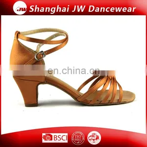 Black Ballroom Shoes Fashion Stylish Lady Latin Dance Shoe thumbnail-4