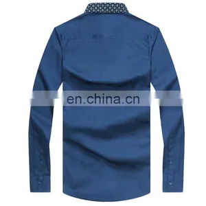 Cheap Wholesale Formal Men Dress Shirt With 100% Cotton thumbnail-3