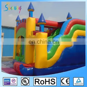 Fun Sunway Inflatable Bouncer With Slide Inflatable Combo Bouncer Inflatable Castle for Kids thumbnail-5