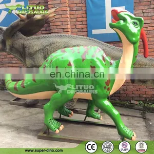 Outdoor Decoration Fiberglass Playground Dinosaur thumbnail-1