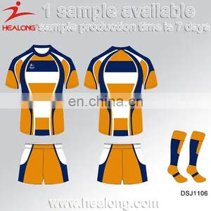 Healong Dye Sublimated Digital Printing High Top Rugby Boots thumbnail-1
