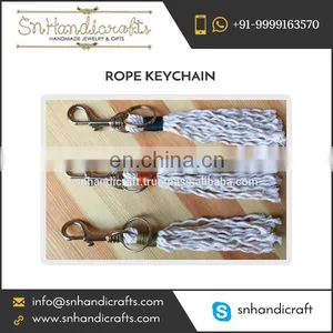 Handmade Fashionable Custom Made Rope Keychain thumbnail-1