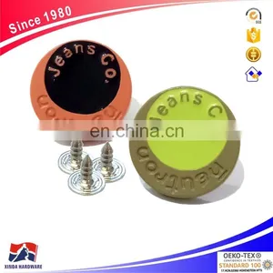 Factory Wholesale Custom Engraved Metal Garment Buttons thumbnail-4
