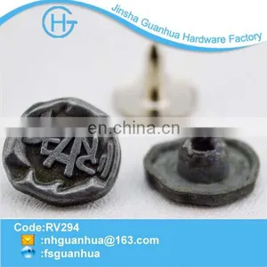 Fashion Irregular Shape Fasteners for Pants Rivet Manufacturers thumbnail-1