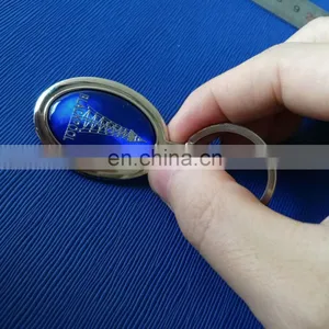 Proffesional Manufacturing of Custom Vehicle Metal Key Ring Key Chain thumbnail-2