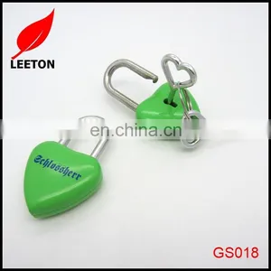 Colored Zinc Alloy Heart Padlock thumbnail-3