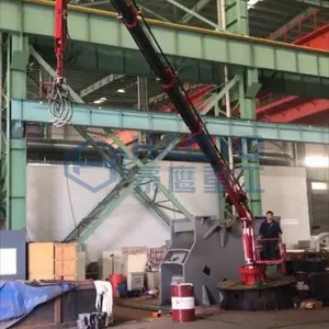 HAOYO Marine Crane HAOYO Marine Crane 3 Ton Marine Hydraulic Offshore Crane With CE Certificate Ship Crane thumbnail-3