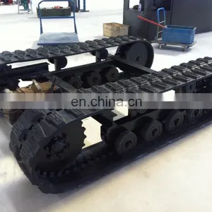 DH80 Rubber Track,DH80 Excavator Rubber Track Belt,DH80 Track Shoe thumbnail-2
