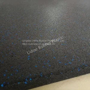 Commercial Rubber Gym Flooring 1m×1m×25mm thumbnail-3
