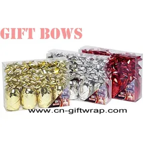Set of Metallic Gift Bows and Curling Ribbon thumbnail-1