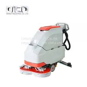 OR-V6 Walk Behind Floor Cleaning Machine / Battery Powered Floor Scrubber thumbnail-1