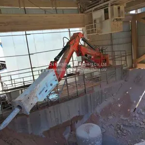 Feeder Stationary Pedestal Rockbreaker System For Gyratory Crusher thumbnail-1