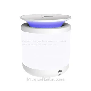 KET001-Night Light With Wireless Charger Atmosphere Light With Adjustable Color and DC Power Adapter thumbnail-2