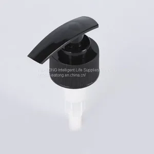 24/410 28/410 Wholesale Black Color Plastic Hand Press Type Liquid Lotion Pump thumbnail-1