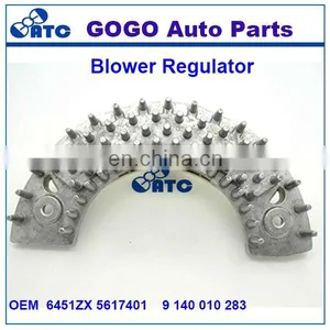 High Quality Blower Motor Resistor for Peugeot Citroen OEM 6451ZX 5617401 9 140 010 283 thumbnail-3