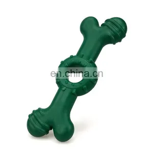 Custom Color Non-edible TPR Bone Pet Toy Dog Bone Chew Toys thumbnail-3