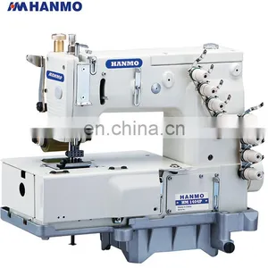 HM-1404P High Speed 4-needle Flat-bed Double Chain Stitch Sewing Machine thumbnail-1