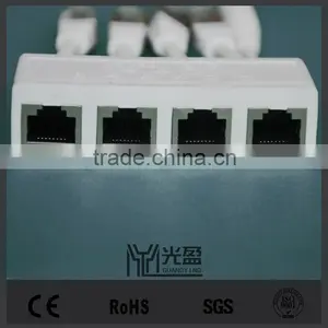 High Quality RJ45 DC Jack Plug POE Splitter Adapter Cable thumbnail-2