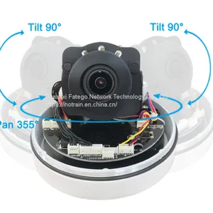 5MP 1/2.8”H.265 H.264 Night (ICR), Ultra DNR PTZ 4X IP Camera Hikvision Compatible HD IR Network Camera thumbnail-1