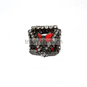 2015 Fashion 3D Hollow Diamond Ring Fashion Design Party Style Ring, Diamond Ring thumbnail-1