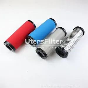 UTERS Replace Sotras Air Compressor Pipeline Filter Compressed Air Precision Filter Element SM9952 thumbnail-1