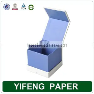 Simple Printing Packaging Luxury Jewelry Box Rectangle Folding Paper Box thumbnail-1