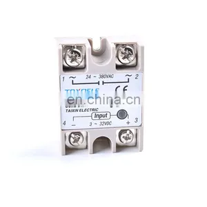 Single Phase Solid State Relay SSR-40DA SSR-25DA SSR-10DA DC to AC 3-32VDC Input 24-380VAC Output Solid State Relay Module thumbnail-4