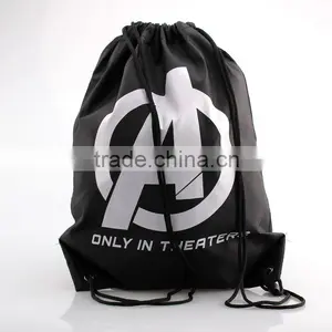 Promotional Waterproof Nylon Drawstring Bag thumbnail-1