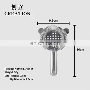 Creation Weight 95g Bar Strainer Stainless Steel Cocktail Strainer thumbnail-2