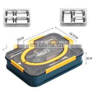 Favourable Price Best Quality Insulated Stainless Steel Eco Friendly Kids Bento Lunch Box thumbnail-2