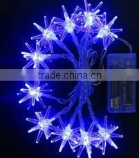 Led Battery Christmas Lights With Christmas Tree, Snow, Pentagram , Mushroom thumbnail-4