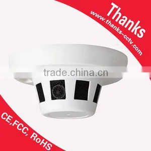 1/3" Sony CCD 700tvl Smoke Detector Shape HD CCTV Hidden Camera thumbnail-1