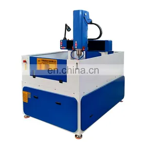 Small 600X900mm 600X600mm Shoe Mold Milling Router CNC Metal Engraving Machine Cutting Engrave thumbnail-1