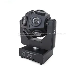Cheap Price 12pcs 10W RGBW 4in1 LED Football Moving Head for Stage Bar KTV thumbnail-2
