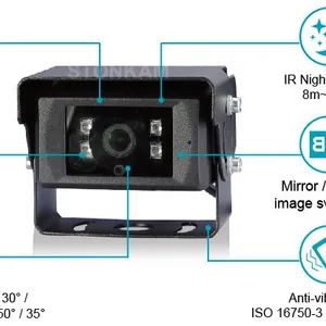 Waterproof IP69k Full hd Reverse Backup Night Vision Reverse Car Camera for Vehicles thumbnail-1