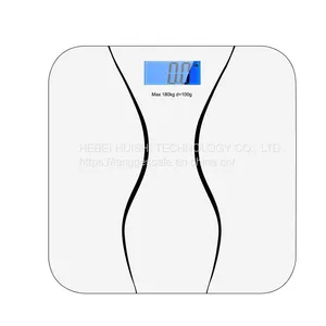 180KG Personal Body Weight Weighing Scale Tempered Glass Paltform thumbnail-5