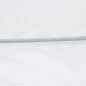100% Cotton White Fabric 80% White Goose Down Bedding Comforter thumbnail-3