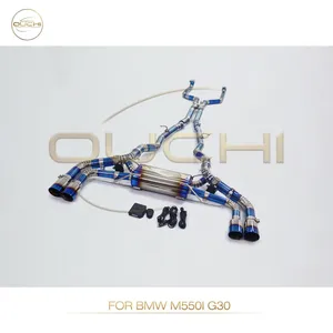 Exhaust Titanium Catback for BMW M440I G22/M550i G30/ 650i F13 N63/M850I G16 Electronic Valve High-performance Automotive Exhaust Parts thumbnail-2