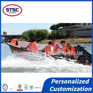 China-Made High-Strength Aluminum Alloy Rigid Inflatable Boats for Rescue Missions thumbnail-3