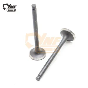 ZX200 6BG1 Exhaust Valve 1125520830 New Iron Steel Spare Parts for Excavator Engine for Construction Manufacturing Plant thumbnail-2