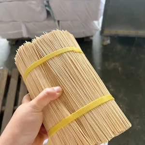 Jiangxi Factory 8/9/10/11/12 Inches Round Bamboo Incense Sticks for Making Agarbatti Bambu Sticks thumbnail-1