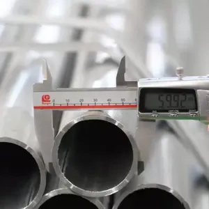Anti-Rust Galvanized Round Steel Pipe 6m Standard Length for Outdoor Fire Protection Pipeline System thumbnail-1