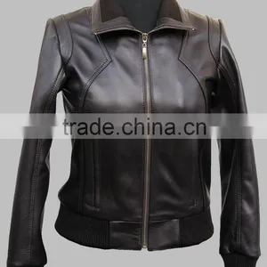 Genuine Leather Jacket Women thumbnail-2